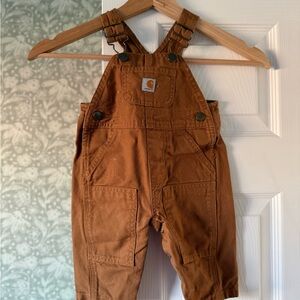 Carhartt Kids Tan Overalls